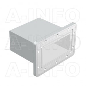 430WECAN_DM Endlaunch Rectangular Waveguide to Coaxial Adapter 1.7-2.6GHz WR430 to N Type Female