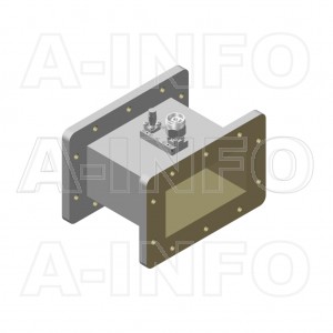 430WHCNM-40 WR430 Waveguide Loop Coupler WHCx-XX Type 1.7-2.6GHz 40dB Coupling N Type Male 