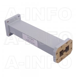 475D90WA-152.4 Double Ridge to Rectangular Waveguide Transition 8.2-11GHz 152.4mm(6inch) WRD475 to WR90
