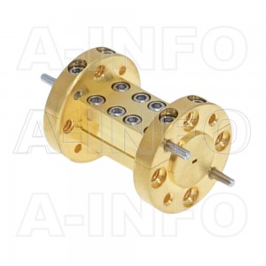 4WTA-25.4_Cu WR4 Rectangular Twist Waveguide 170-260GHz with Two Rectangular Waveguide Interfaces
