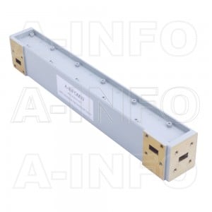51WDXCHB-30 WR51 Waveguide High Directional Coupler WDXCHB-XX Type H-Plane Bend 15-22GHz 30dB Coupling with Four Rectangular Waveguide Interfaces 