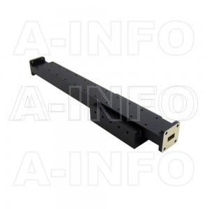 51WPFA100-3 WR51 Waveguide Medium Power Precision Fixed Attenuator 15-22GHz with Two Rectangular Waveguide Interfaces