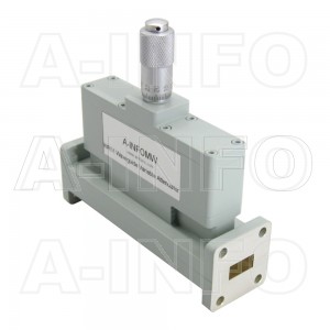 51WVA-30 WR51 Waveguide Variable Attenuator 15-22GHz with Two Rectangular Waveguide Interfaces