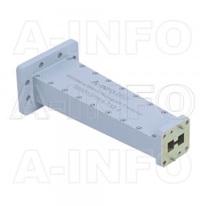 580D137WA-152.4 Double Ridge to Rectangular Waveguide Transition 5.85-8.2GHz 152.4mm(6inch) WRD580 to WR137
