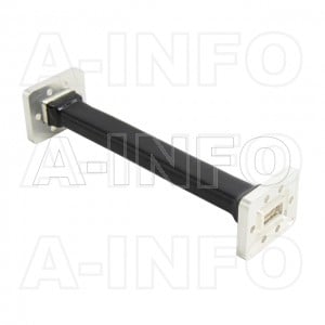 62WF-170_DMDM WR62 Flexible Waveguide 12.4-18GHz with Two Rectangular Waveguide Interfaces 