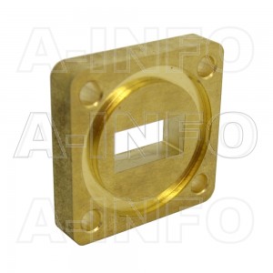 62WSPA14_Cu_BMBM WR62 Wavelength 1/4 Spacer(Shim) 12.4-18GHz with Rectangular Waveguide Interfaces 