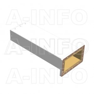 650WPL_DM WR650 Waveguide Precisoin Load 1.12-1.7GHz with Rectangular Waveguide Interface