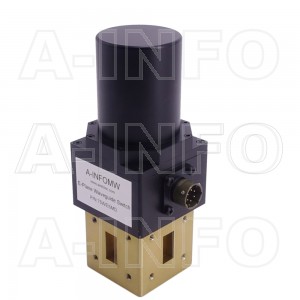 75WESMD WR75 Rectangular Waveguide SPDT Latching Switch 10-15GHz E plane with three Rectangular Waveguide Interfaces