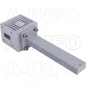 75WISO-100150-20-150 WR75 Waveguide Isolator 10-15Ghz with Two Rectangular Waveguide Interfaces 