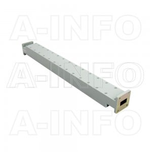 75WPFA-6 WR75 Waveguide Low Power Precision Fixed Attenuator 10-15GHz with Two Rectangular Waveguide Interfaces