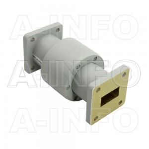 75WRJI-26A WR75 I-Type Single Channel Waveguide Rotary Joint 12-15GHz with Two Rectangular Waveguide Interfaces