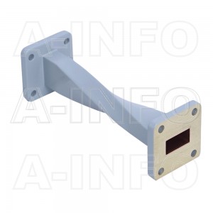75WTA-120_Cu_BPBM WR75 Rectangular Twist Waveguide 10-15GHz with Two Rectangular Waveguide Interfaces