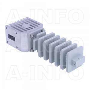 90WISO-82124-20-200 WR90 Waveguide Isolator 8.2-12.4Ghz with Two Rectangular Waveguide Interfaces 