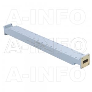90WPFA-10 WR90 Waveguide Low Power Precision Fixed Attenuator 8.2-12.4GHz with Two Rectangular Waveguide Interfaces
