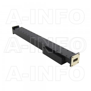 90WPFA225-30 WR90 Waveguide Medium Power Precision Fixed Attenuator 8.2-12.4GHz with Two Rectangular Waveguide Interfaces
