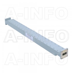 90WPFA25-20 WR90 Waveguide Low-Medium Power Precision Fixed Attenuator 8.2-12.4GHz with Two Rectangular Waveguide Interfaces