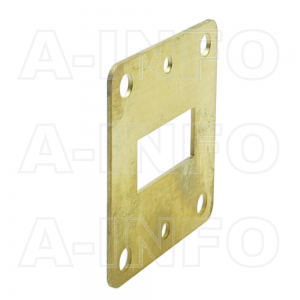 90WSPA-1_Cu WR90 Customized Spacer(Shim) 8.2-12.4GHz with Rectangular Waveguide Interfaces 