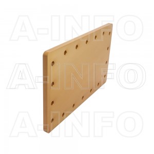 975WS WR975 Waveguide Short Plates 0.75-1.12GHz with Rectangular Waveguide Interface