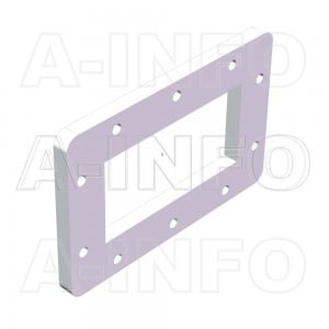 340-FDP26 WR340 Waveguide Flange 2.2-3.3GHz with Rectangular Waveguide Interface