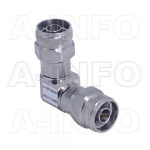 HPA111-W03 Coaxial Right Angle adapter DC-18GHz N-Male/N-Male