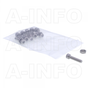 HSCS_8-32x3/4_Pack WRD250 Flange and WR90-WR112 Waveguide Calibration Kits Assembly Pack