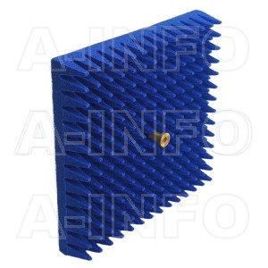 LB-ACH-28-10-A-A1 Linear Polarization Corrugated Feed Horn Antenna 26.5-40GHz 10dB Gain Rectangular Waveguide Interface Equipped with Absorber