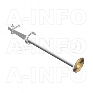 LB-ACH-975-10-C-SF Linear Polarization Corrugated Feed Horn Antenna 0.75-1.12GHz 10dB Gain SMA Female
