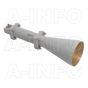 LB-CNH-90-15-C-SF Linear Polarization Conical Horn Antenna 8.2-12.4GHz 15dB Gain SMA Female