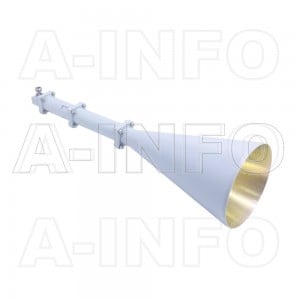 LB-CNH-90-20-L16-C-NF Left Hand Circular Polarization(LHCP) Conical Horn Antenna 8.9-11.7GHz 20dB Gain N Type Female