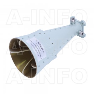 LB-CSJ-20200-NF Conical Dual Polarization Horn Antenna 2.0-18.0GHz 16dB Gain N Type Female