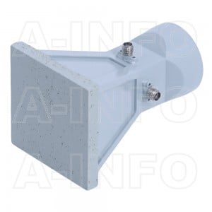 LB-SJ-40400-2.4FSPO Broadband Dual Polarization Horn Antenna 4-40GHz 12dB Gain 2.4mm Female
