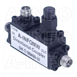 OH-T-180400-10 Coaxial Directional Coupler 18.0-40.0GHz 10dB Coupling 2.92mm Female