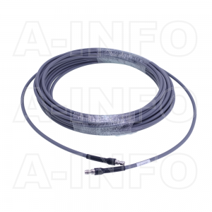SM-SM-A100-10000 Flexible Cable Assembly 10000mm DC- 18GHz SMA Male to SMA Male