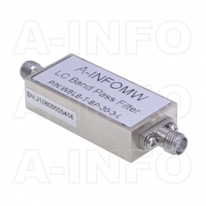 WBLB-T-BP-30-3-L LC Band Pass Filter 30MHz SMA Female