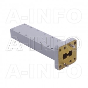 110DRWLPL_Cu WRD110 Double Ridge Waveguide Low Power Load 11-26.5GHz with Rectangular Waveguide Interface