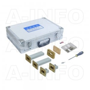 112CLKA2-3.5RFRF_P0 WR112 Standard CLKA2 Series Waveguide Calibration Kits 7.05-10GHz with Rectangular Waveguide Interface