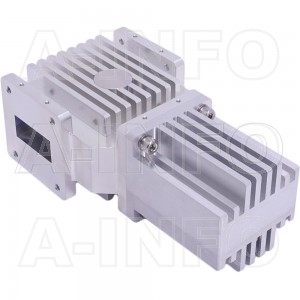112WISO-70100-20-200 WR112 Waveguide Isolator 7.05-10Ghz with Two Rectangular Waveguide Interfaces 