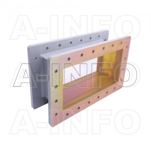 1150WSPA14 WR1150 Wavelength 1/4 Spacer(Shim) 0.64-0.96GHz with Rectangular Waveguide Interfaces