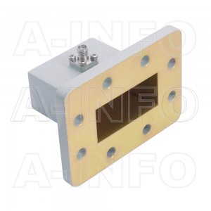 159WCAK Right Angle Rectangular Waveguide to Coaxial Adapter 4.9-7.05GHz WR159 to 2.92mm Female