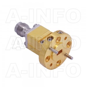15WECA1.85_Cu Endlaunch Rectangular Waveguide to Coaxial Adapter 50-65GHz WR15 to 1.85mm Female