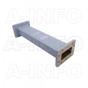 229WAL-300 WR229 Rectangular Straight Waveguide 3.3-4.9GHz with Two Rectangular Waveguide Interfaces