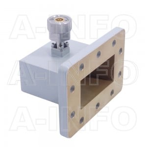229WCA7 Right Angle Rectangular Waveguide to Coaxial Adapter 3.3-4.9GHz WR229 to 7mm 