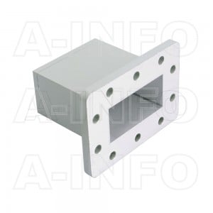 229WECAS Endlaunch Rectangular Waveguide to Coaxial Adapter 3.3-4.9GHz WR229 to SMA Female