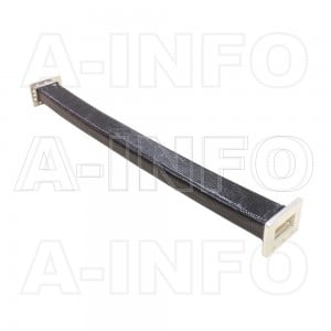 229WF-800_PBPB WR229 Flexible Waveguide 3.3-4.9GHz with Two Rectangular Waveguide Interfaces 