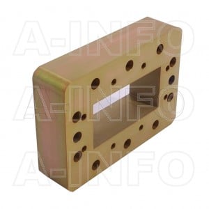229WSPA14 WR229 Wavelength 1/4 Spacer(Shim) 3.3-4.9GHz with Rectangular Waveguide Interfaces