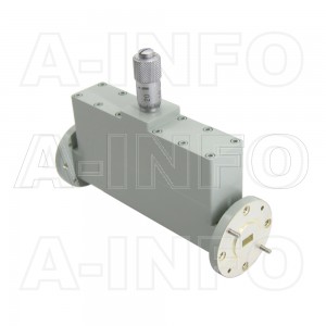 22WVA-30_Cu WR22 Waveguide Variable Attenuator 33-50GHz with Two Rectangular Waveguide Interfaces