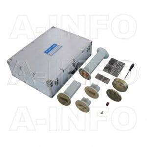 284CLKA1-SEFEF_AP WR284 Standard CLKA1 Series Waveguide Calibration Kits 2.6-3.95GHz with Rectangular Waveguide Interface