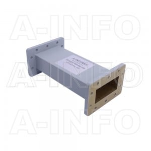 284WAL-200 WR284 Rectangular Straight Waveguide 2.6-3.95GHz with Two Rectangular Waveguide Interfaces