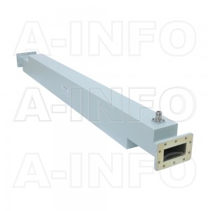  284WDXCN-10 WR284 Waveguide High Directional Coupler WDXCx-XX Type 2.6-3.95GHz 10dB Coupling N Type Female 