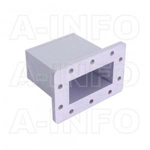 284WECAN Endlaunch Rectangular Waveguide to Coaxial Adapter 2.6-3.95GHz WR284 to N Type Female